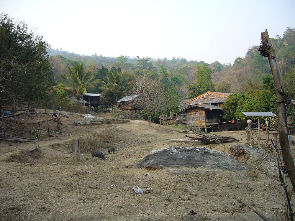 Trek de 2 jours dans la jungle, cascades et village karen