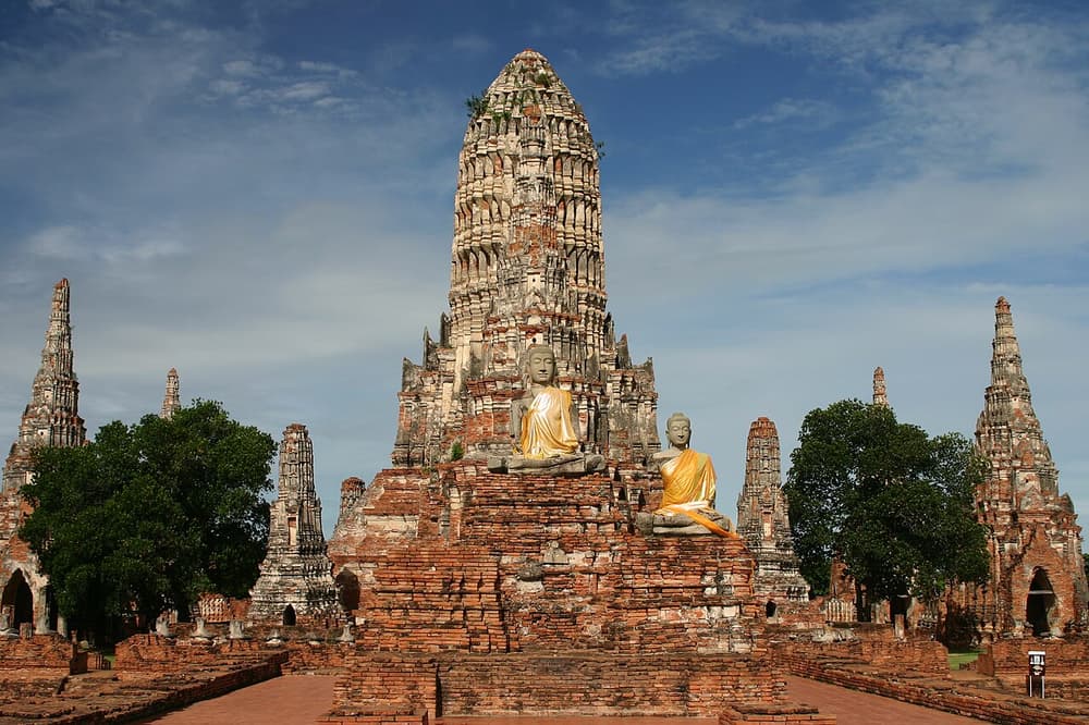 Journée guidée aux temples d’Ayutthaya, avec déjeuner