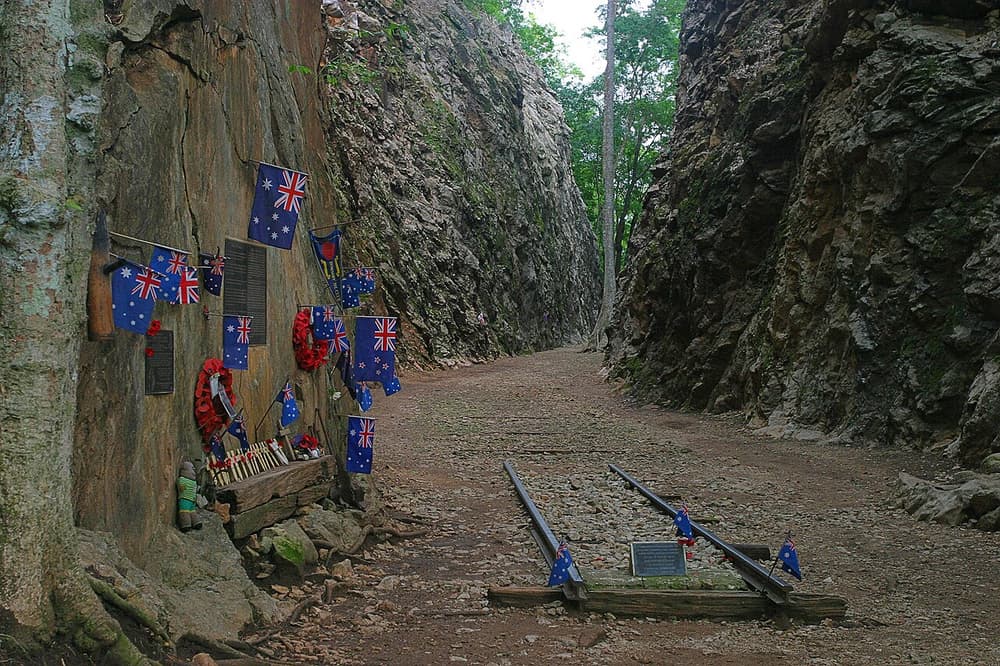 Chemin de fer de la mort et Hellfire Pass, avec déjeuner